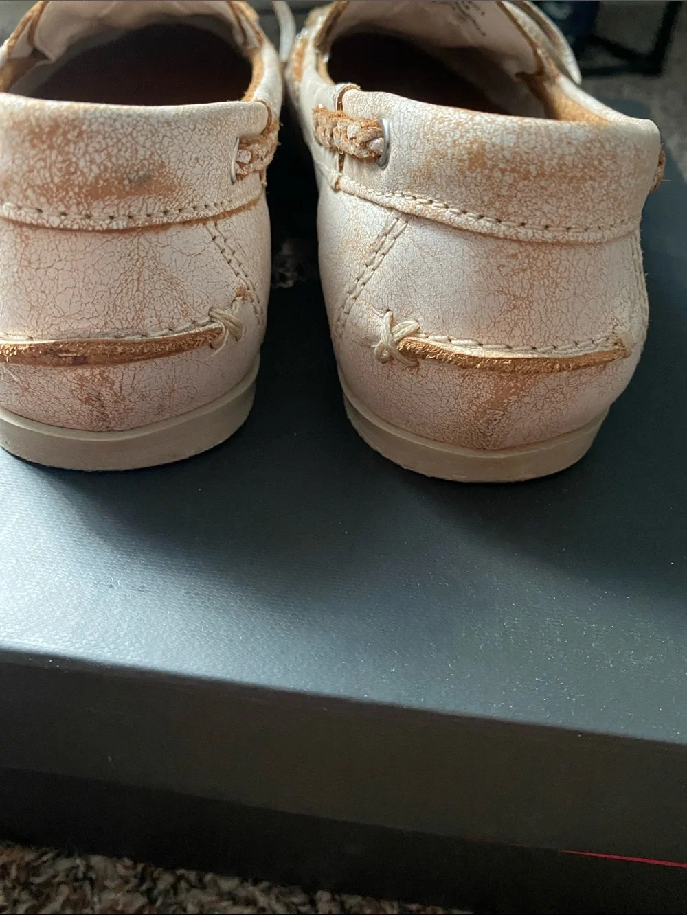 Lucky Brand metallic ivory